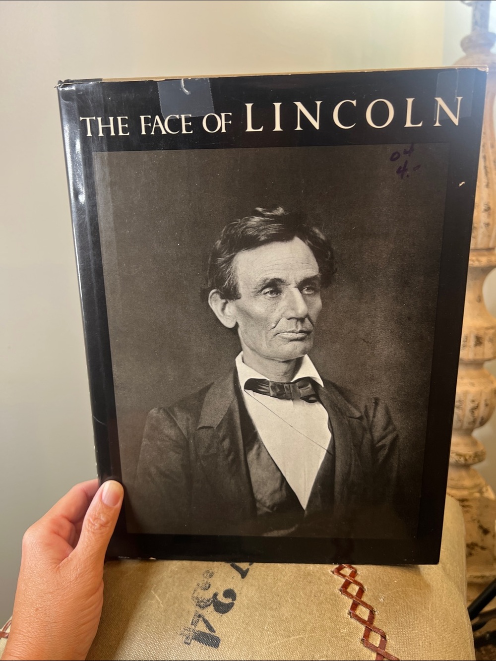 The Face of Lincoln Black Hardcover Art Book